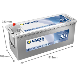Solarni akumulator VARTA SLI LFD140 – 12 V 140Ah