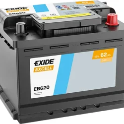 Akumulator Exide excell EB620 62Ah D+ 540A *ZALOGA*