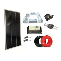 Solarni komplet za avtodom 100W-DUO