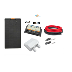 Fleksibilni Solarni komplet za avtodom 200W DUO