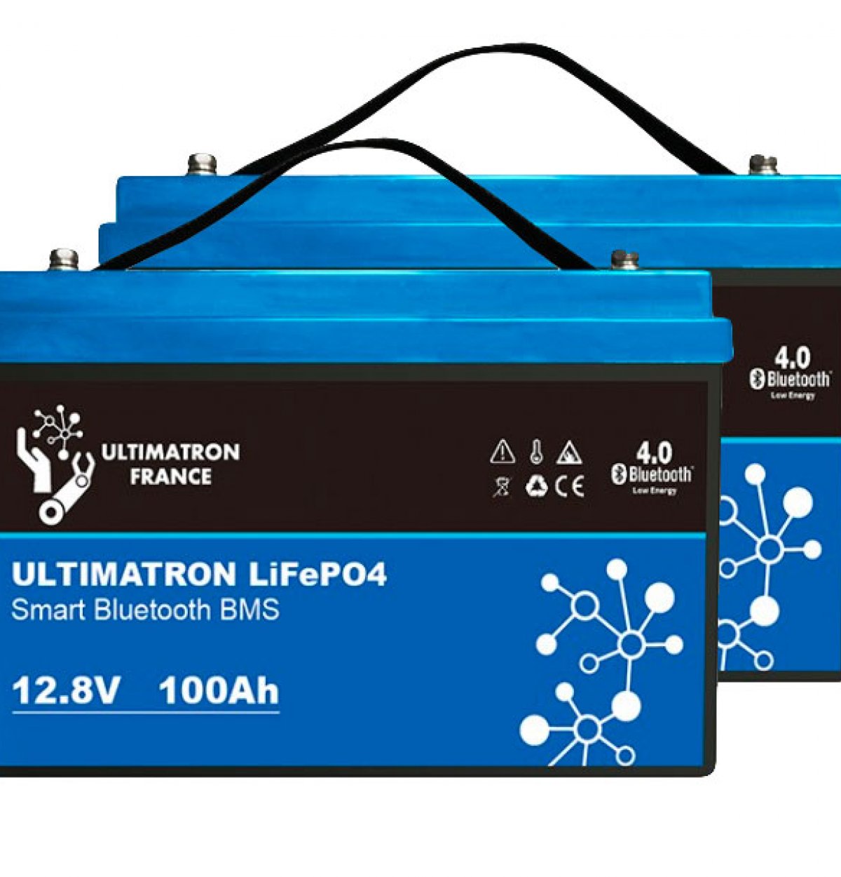 LiFePO4 ULTIMATRON Solarni Akumulator BMS 12,8V 100Ah BLUETOOTH –  Eurodiskont-Cenejši Spletni Nakupi