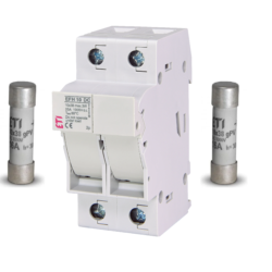 Varovalčni ločilnik z 2x16A varovalko (zaščita solarnih panelov)