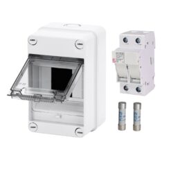 PV omarica z 2 polno tokovno zaščito 2x16A ali 2x20A 1000V DC