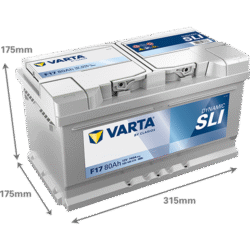 Akumulator VARTA Blue Dynamic 80Ah F17
