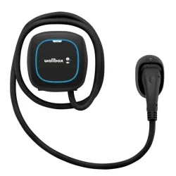 Pametna Polnilna Postaja za Električna Vozila Wallbox Pulsar Max 22kW Type 2 (3-Fazna / 5m Kabel / Wi-Fi / Bluetooth)