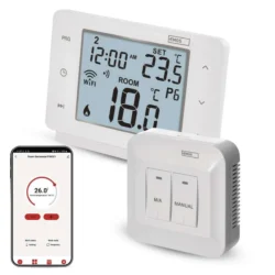 Sobni brezžični WiFi GoSmart termostat P56211 s programiranjem