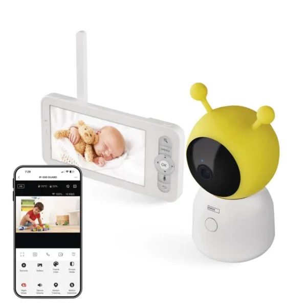 GoSmart vrtljiva otroška varuška IP-500 GUARD z monitorjem in wi-fi - Image 4