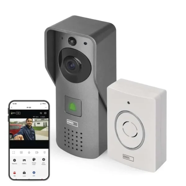 GoSmart Hišni brezžičen video zvonec IP-09C z wi-fi