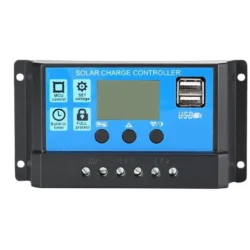 Solarni regulator 12V/24V 10A PWM USB