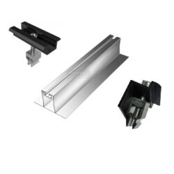 S1 Nosilna konstrukcija za 1 PV modul (v ravni vrsti)