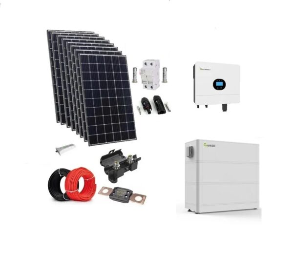 OFF-GRID SONČNA ELEKTRARNA GROWATT LI-ION-Sestavite si svoj komplet!