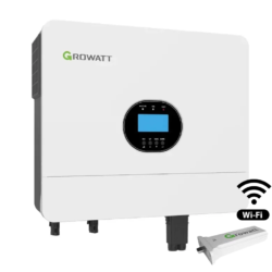 OFF-GRID Razsmernik GROWATT 6kW SPF 6000ES Plus z WIFI - deluje z/brez baterije