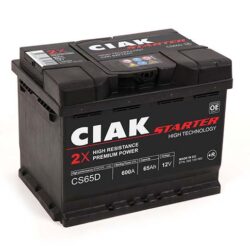 Akumulator CIAK Starter 65Ah D+ 600A