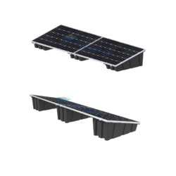 Nosilci za talno montažo solarnih panelov Za 2 PANELA