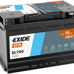 Start-Stop Akumulator EXIDE EL700 EFB 70Ah *ZALOGA*