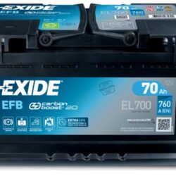 Start&Stop Akumulator EXIDE EL700 EFB 70Ah