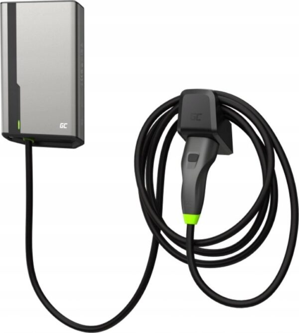 Polnilna postaja Green Cell GC HabuDen Wallbox 22kW 32A 5m Kabel tipa 2 - slika 2