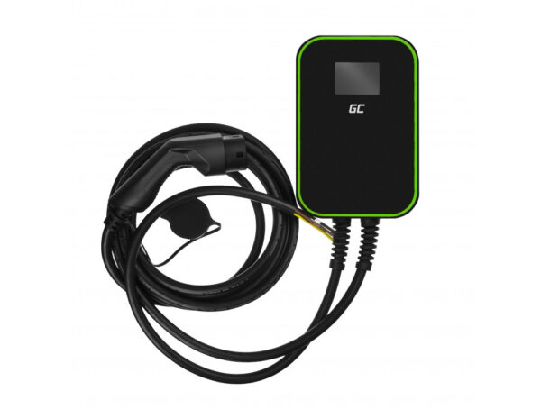 Polnilna postaja Green Cell Wallbox GC EV PowerBox 22kW polnilec s kablom Type 2 (6m) - Image 2