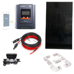 Solarni komplet za Avtodom 200W - MPPT20A Bluetooth