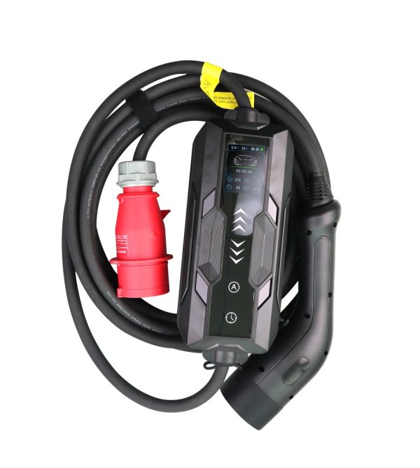 Potovalna polnilna postaja za električna vozila AC Type 2 16A/380V 11kW + vtičnica 230V, 3,7kW 5m + torbica - slika 7