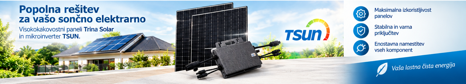 Balkonska Sončna Elektrarna 800 / 600W TSUN Wi-Fi Komplet s Fotonapetostnimi Moduli in Priključnim Kablom Schuko - slika 5