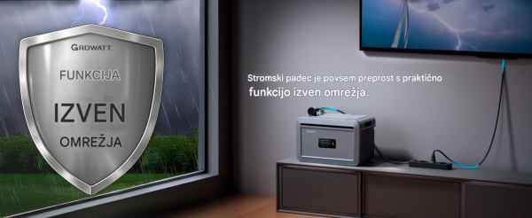 Sončna Elektrarna offgrid 1000W GROWATT NEXA z Baterijo 2kWh - slika 5