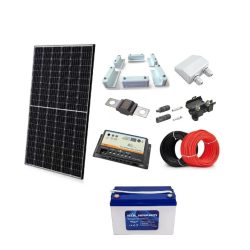 Solarni komplet za avtodom 500W DUO 12/24V z akumulatorjem 100Ah