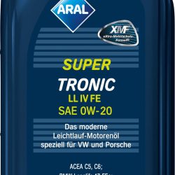 Motorno olje  Aral SuperTronic LL IV FE 0W20 1L