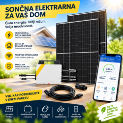 Balkonska Sončna Elektrarna 800-600W HYPONTECH z Wi-Fi