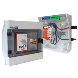 Solarna DC Zaščitna Omarica ETI RFVE-DC1-1-T12 za 1 String (Razred T1+T2 / IP65)