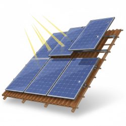 Nosilna konstrukcija za solarne panele