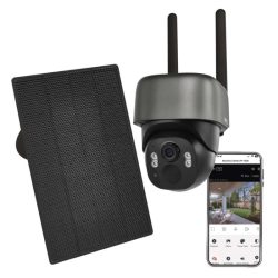 Zunanja Baterijska Wi-Fi Kamera EMOS GoSmart IP-1200G WASP s Solarnim Panelom