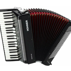 Hohner Bravo III 120 Klavirska harmonika Black