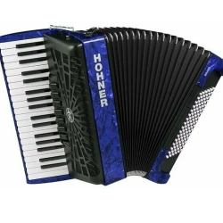 Hohner Bravo III 96 Klavirska harmonika Dark Blue