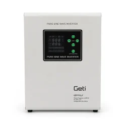 Stenski Brezprekinitveni Napajalnik UPS GEP701LF Čisti Sinus 700W 1000VA za LiFePO4, AGM in GEL Baterije